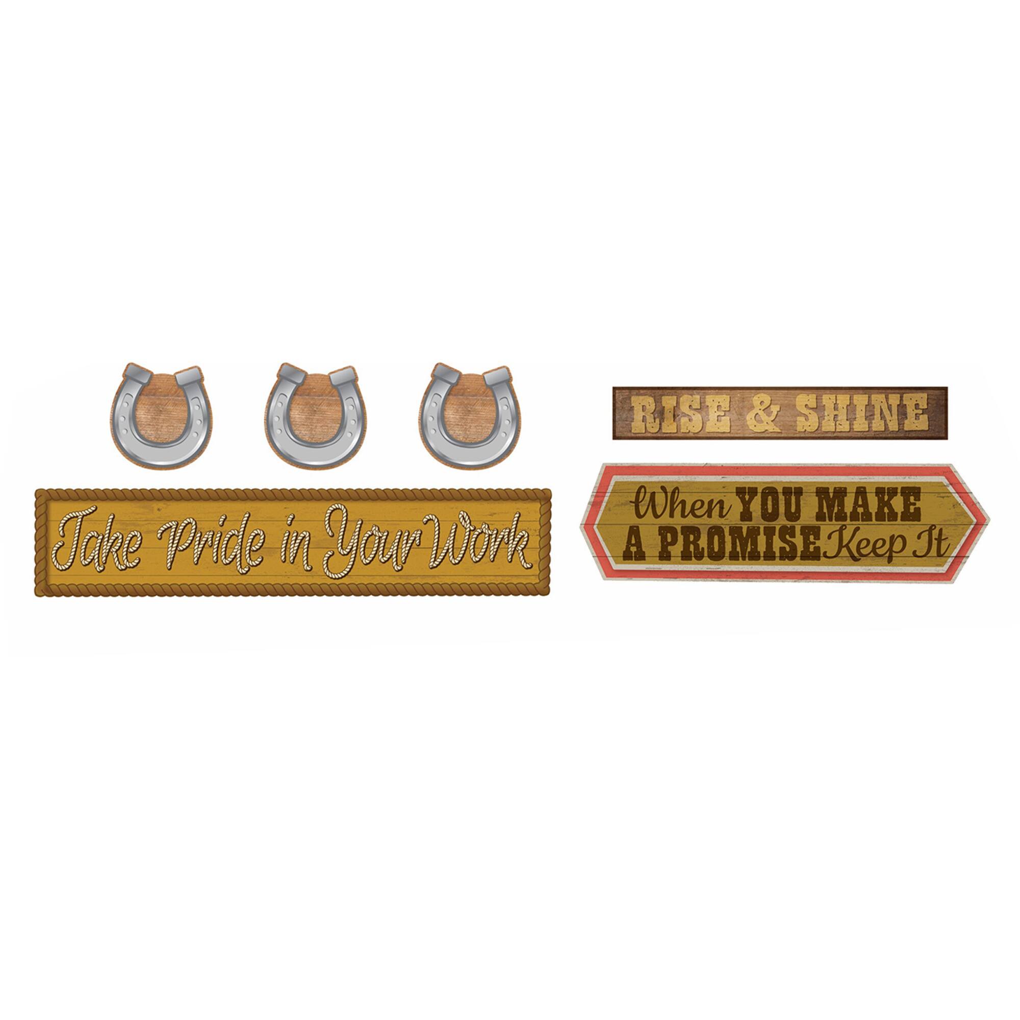 Eureka® Wild Classroom Gallery Wall Bulletin Board Set